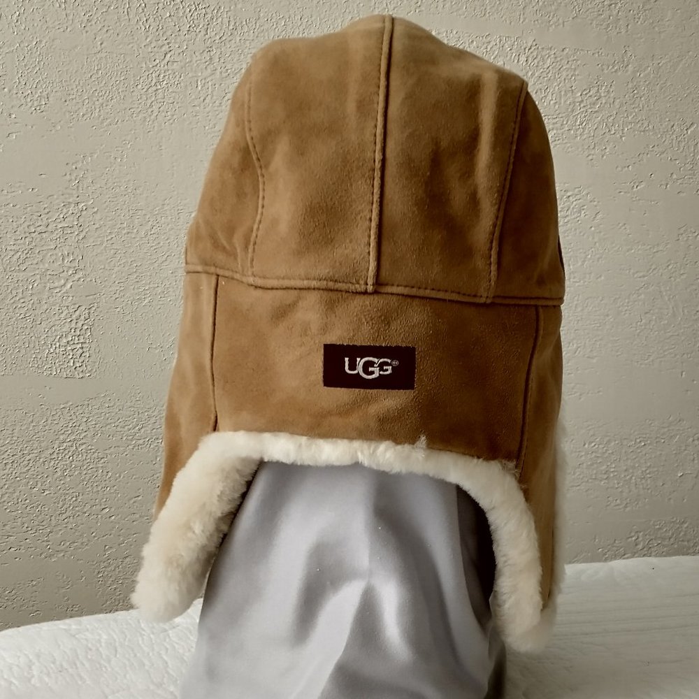 UGG Sheepskin Trapper Hat (NWOT)
